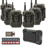 Stealth Cam 40MP Deceptor Max Cellular Trail Camera with 0.4-Second Trigger Speed (6-Pack) Bundle