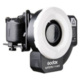 Godox Wistro AR400 Ring Flash with Li-Ion Battery Unibody Design and Shadow-Free Lighting (Black)