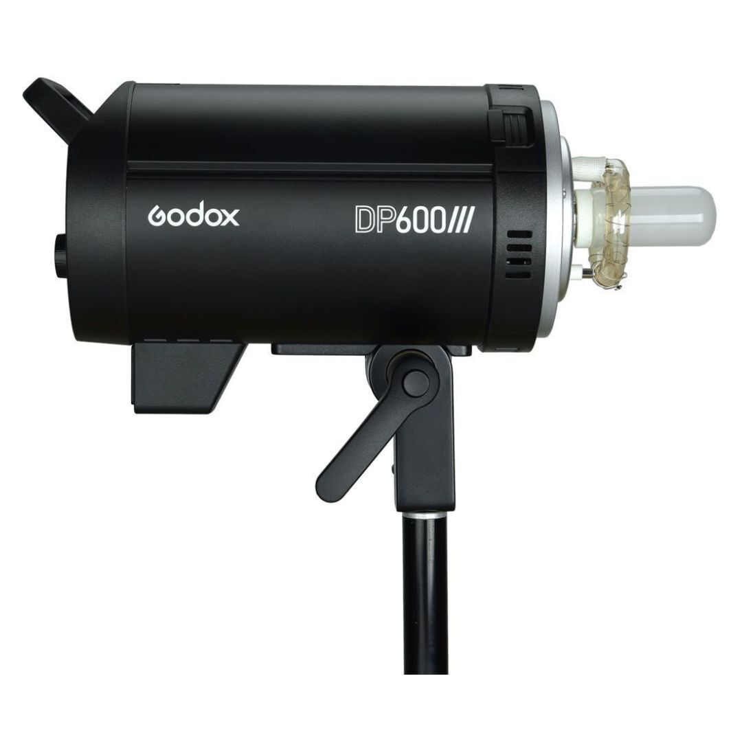 Godox DP600 III Professional Studio Flash Head with Bowen Mount and 99 Wireless ID Setting (Black)