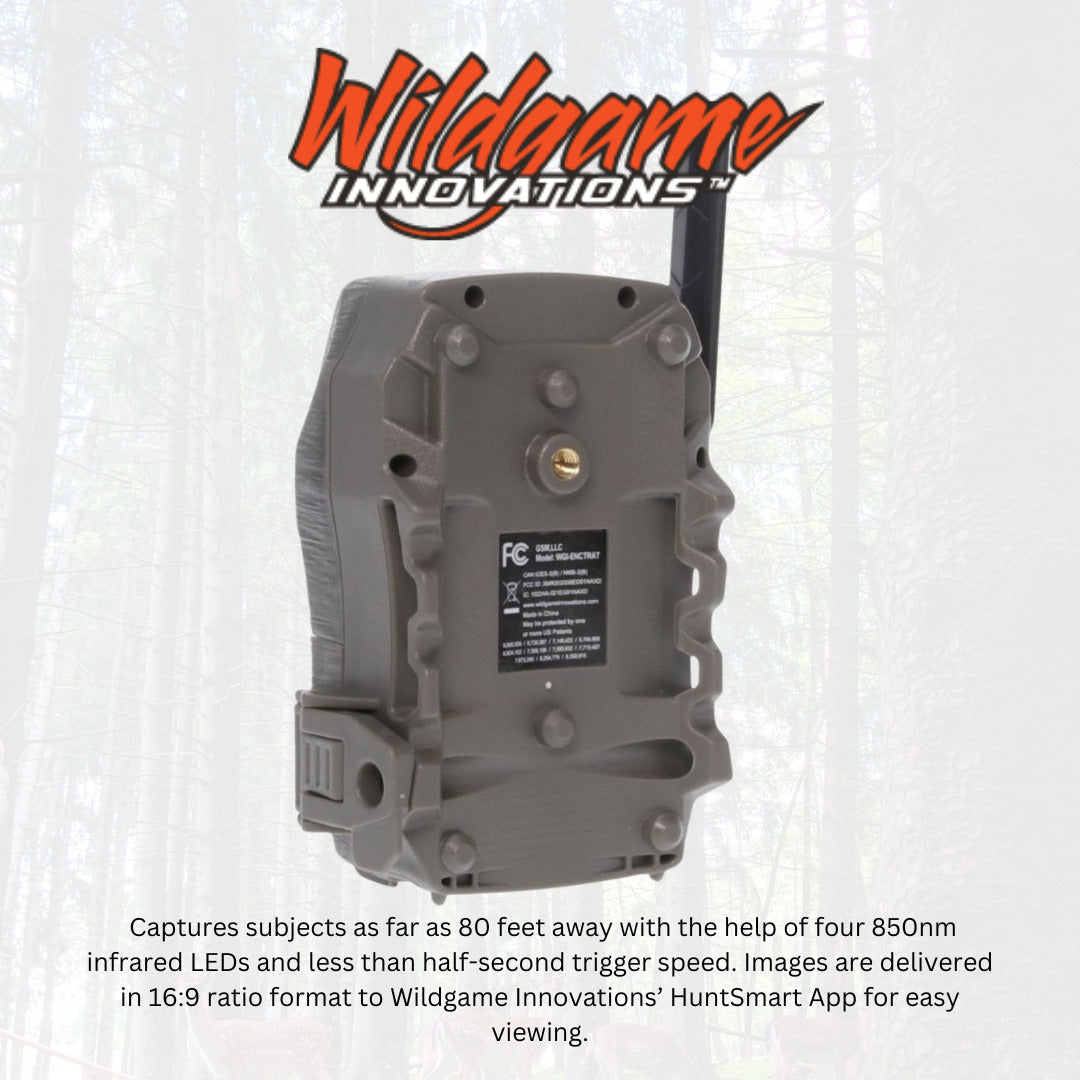 Wildgame Innovations Encounter XT Cellular 26MP Trail Camera with 720p Video (6-Pack) Bundle