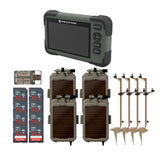 Stealth Cam Adjustable Multi-Pivot Mounting Post for Trail Camera and Battery (4-Pack) Bundle