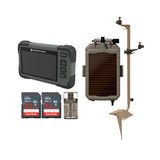 Stealth Cam Adjustable Multi-Pivot Mounting Post for Trail Camera and Battery Bundle