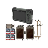 Stealth Cam Adjustable Multi-Pivot Mounting Post for Trail Camera and Battery (2-Pack) Bundle