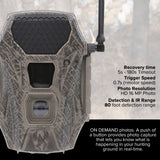 Wildgame Innovations Terra Cell 16MP Cellular Trail Camera with Memory Card and Card Reader Bundle