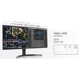 LG 34WN750-B UltraWide 34-Inch IPS Monitor with HDR10, AMD FreeSync, and Dynamic Action Sync (Black)