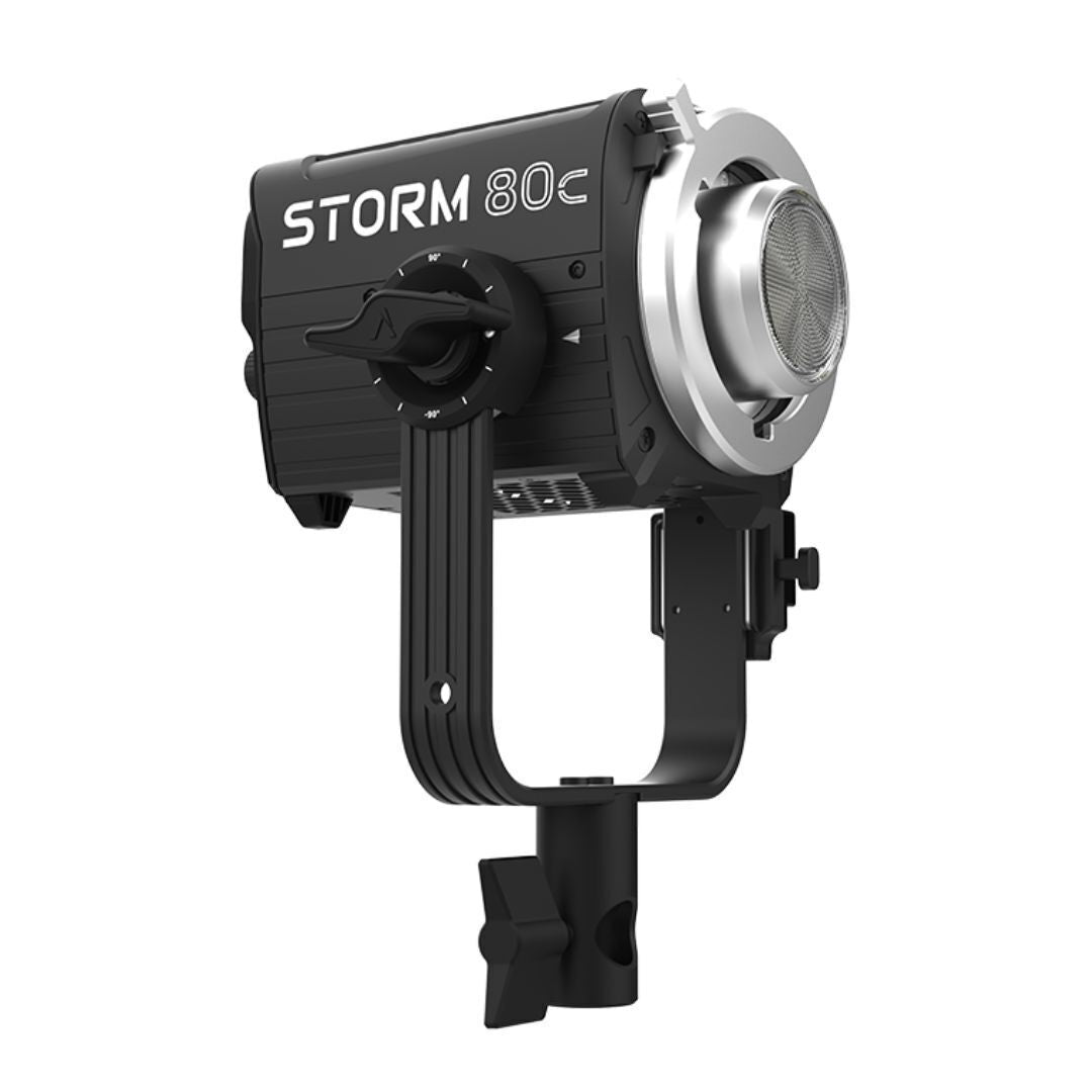 Aputure STORM 80c IP65 Weather-Resistant 80W Full-Color Compact Point Source Fixture (Black)
