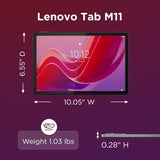 Lenovo Tab M11 with 11-Inch Display and MediaTek Helio G88 Octa-Core Processor (Luna Gray)