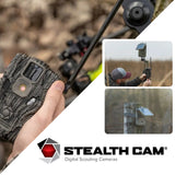 Stealth Cam Adjustable Multi-Pivot Mounting Post (6-Pack) with Solar Power Panel (6-Pack) Bundle