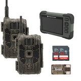 Stealth Cam 40MP Deceptor Max Cellular Trail Camera with 0.4-Second Trigger Speed (2-Pack) Bundle