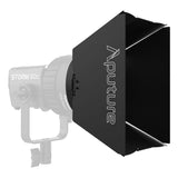 Aputure CF4 Barn Doors for CF4 Fresnel with 8-Leaf Design and Metal Scrim Holder (Black)