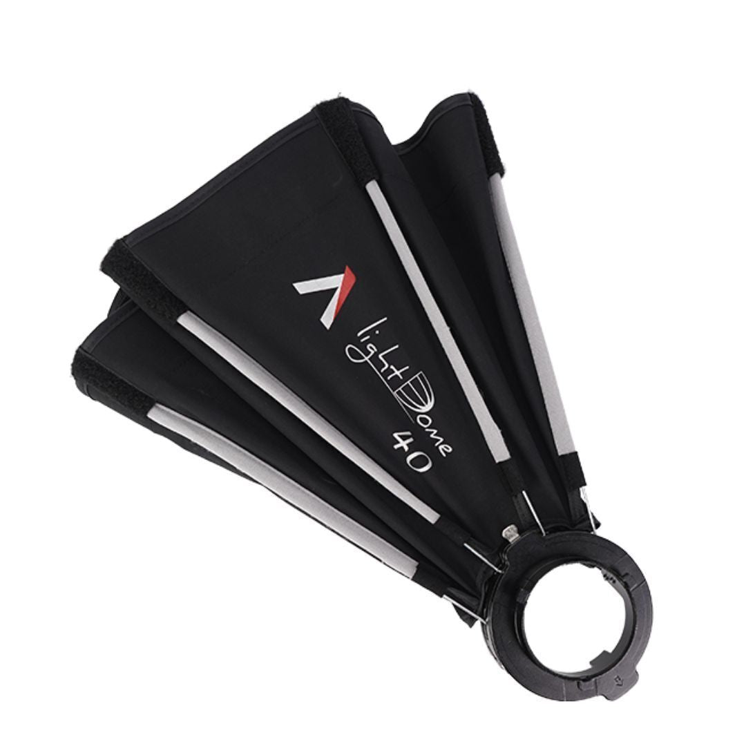 Aputure Light Dome 40 Round 8-Corner Mini Softbox with ProLock Mount and Reflective Silver Lining