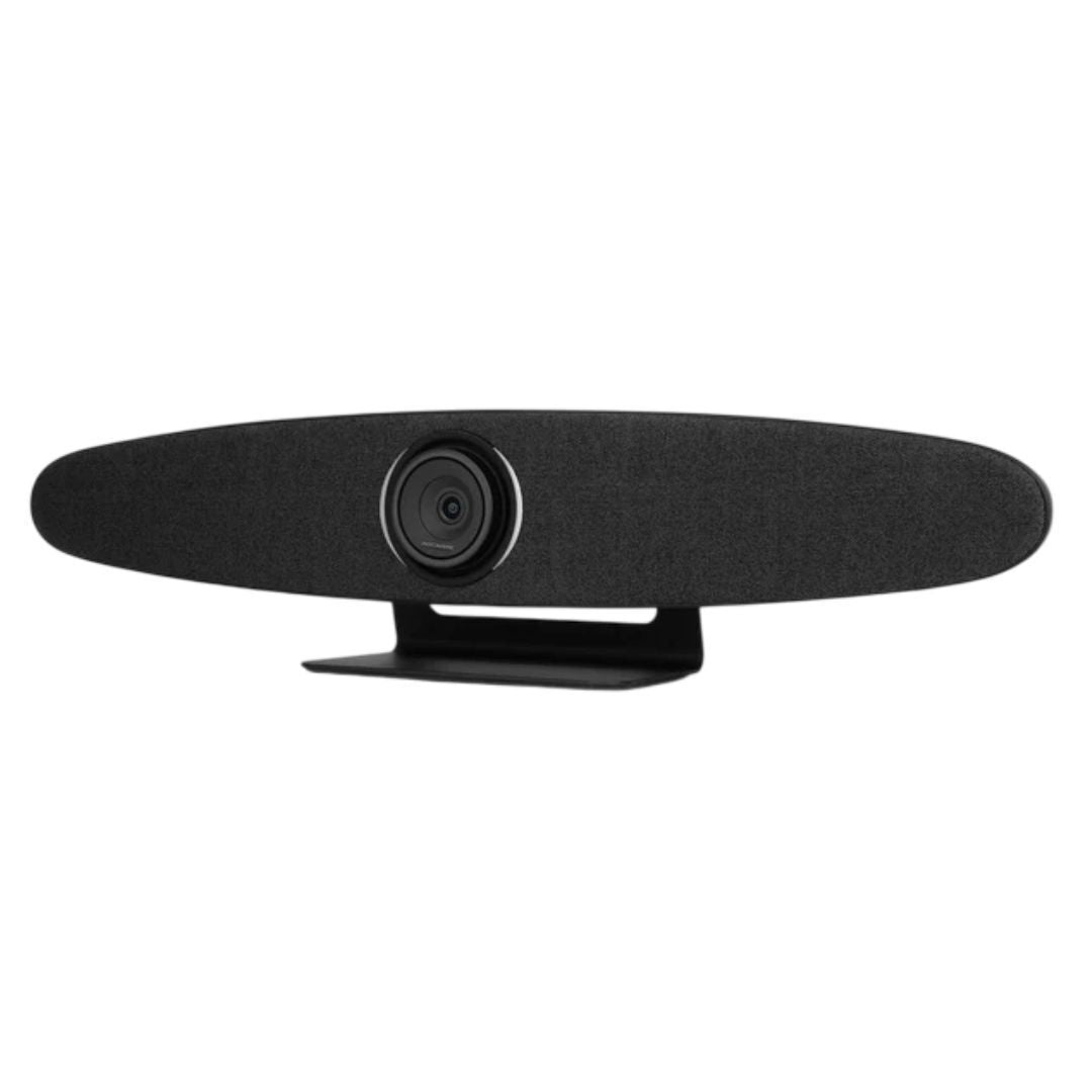 Rocware RC10 4K UHD USB Video Bar with 121-Degree Wide Field of View and Auto-Framing (Black)