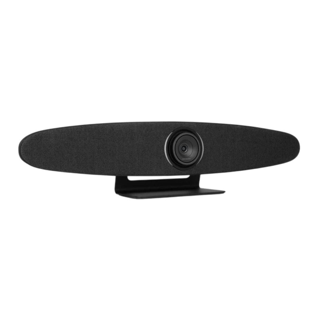 Rocware RC10 4K UHD USB Video Bar with 121-Degree Wide Field of View and Auto-Framing (Black)