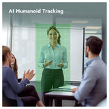 Rocware RC841U 4K Video Conferencing PTZ Camera with CMOS Image Sensor and Built-In AI Algorithm