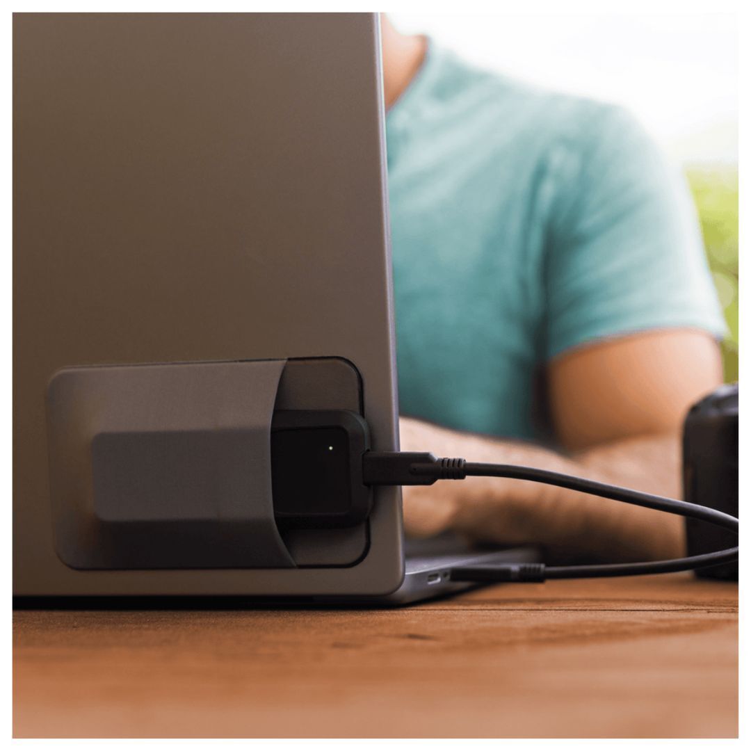 Glyph Atom EV NVMe SSD with USB 3.2 Type-C Port and 1000 MBPS Transfer Speed (4TB, Black)