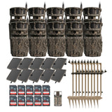Stealth Cam Revolver 40MP Pro Cellular Trail Camera (10-Pack) with Mounting Post (10-Pack) Bundle