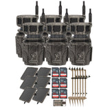 Stealth Cam Revolver 36MP Pro 360 Degree Cellular Trail Camera with Mounting Post (6-Pack) Bundle