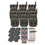 Stealth Cam Revolver 40MP Pro 360 Degree Cellular Trail Camera (6-Pack) with Mounting Post Bundle