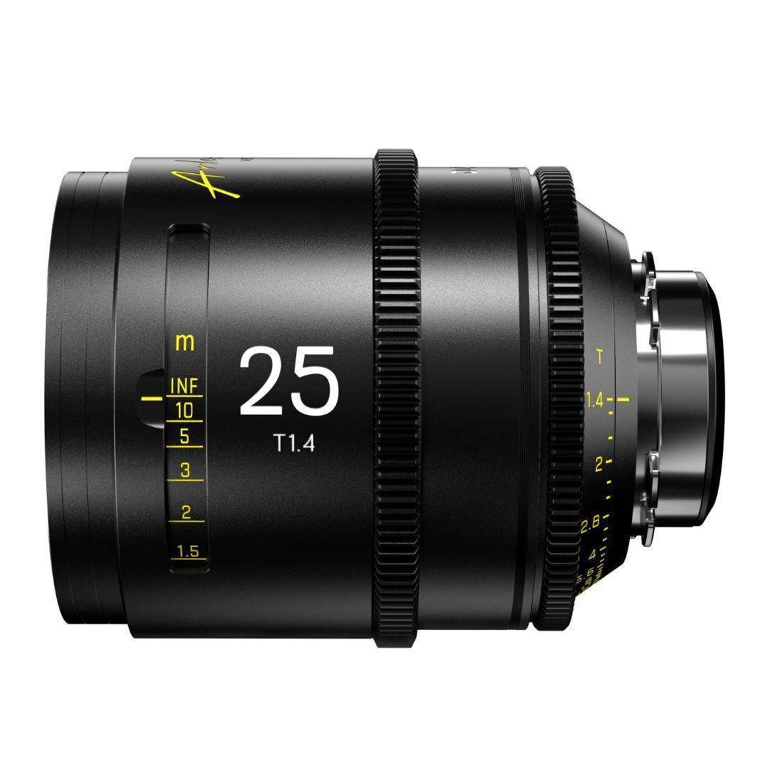 DZOFilm Arles 25mm T1.4 PL Mount Prime Cine Lens with 95mm Front Diameter and 86mm Filter (Black)
