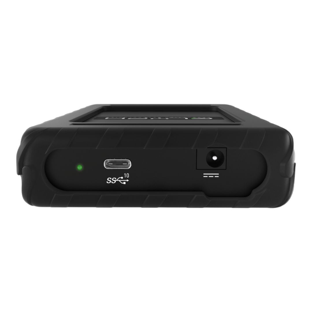 Glyph Blackbox Plus U.2 Enterprise Class NVMe USB-C 3.2 Gen2 Solid State Drive (7.6TB, Black)