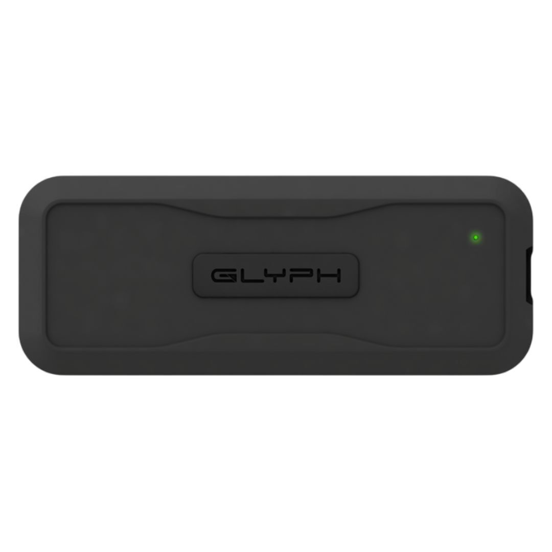 Glyph Atom EV NVMe SSD with USB 3.2 Type-C Port and 1000 MBPS Transfer Speed (8TB, Black)
