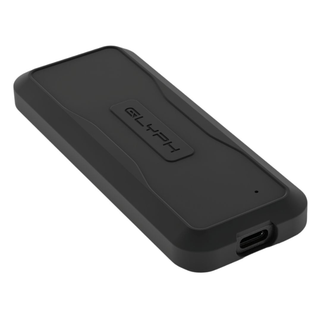 Glyph Atom EV NVMe SSD with USB 3.2 Type-C Port and 1000 MBPS Transfer Speed (8TB, Black)