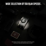 Pentax 17 F3.5 Dark Silver Camera with HP5 Plus Black-White 36 Exp Roll Film (3-Pack) Bundle