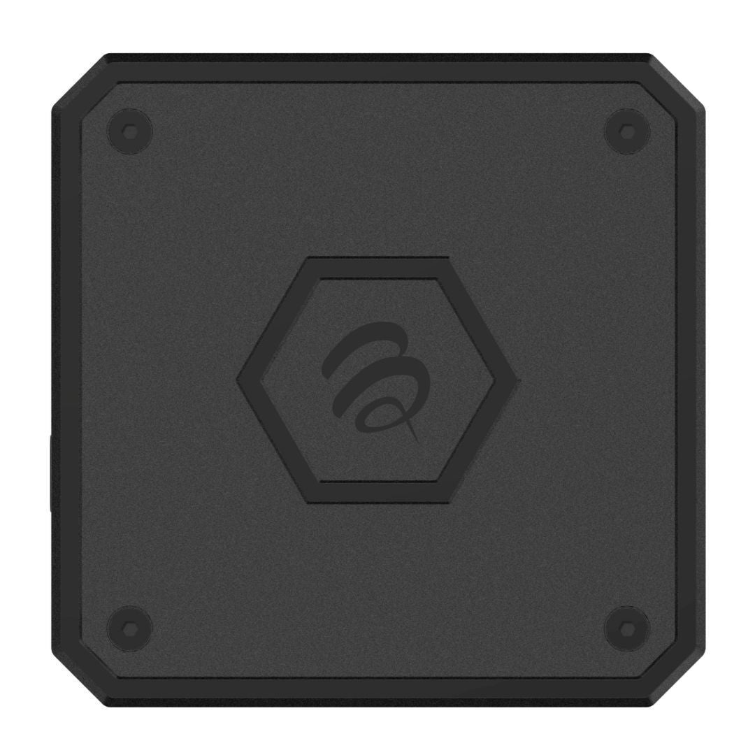 BuzzTV E5 Set Top TV Box with Android OS 11 Operating System and Type-C USB Power Supply (Black)