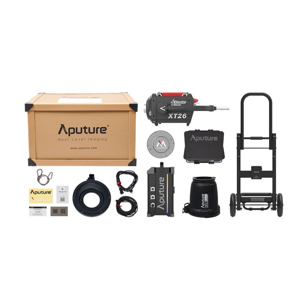 Aputure Electro Storm XT26 2600W Tunable White Point Source LED Bare Leads Fixture (Black)