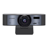 ROCWARE RC16 4K USB AI Webcam with UHD CMOS Image Sensor, 8x Digital Zoom, and Humanoid Tracking