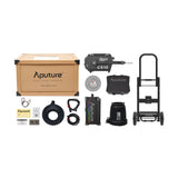 Aputure Electro Storm CS15 1500W Tunable Full-Color Point Source Lamp with AC Power Cable (Black)