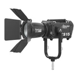 Aputure Electro Storm CS15 Full-Color Point Source Lamp with AC Power Cable with Bare Leads (Black)