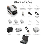 DJI Mavic 3 Fly More Combo with Hard Case with Foam Insert for DJI Mavic 3 (Black) bundle