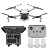 DJI Mavic 3 Fly More Combo with Hard Case with Foam Insert for DJI Mavic 3 (Black) bundle