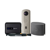 Ricoh Theta SC2 Business Edition Indoor and Outdoor 4K Camera (Gray) Bundle