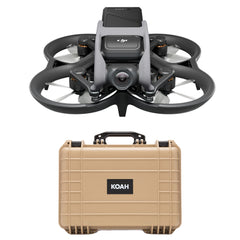 DJI Avata 2 (Drone Only) with Weatherproof Hard Case with Customizable Foam Bundle