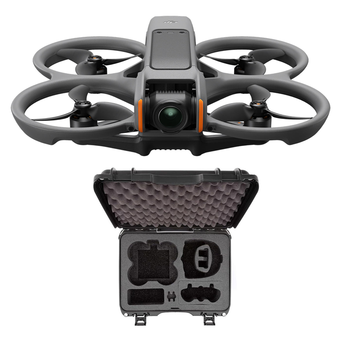 DJI Avata 2 (Drone Only) with Hard Case for DJI Avata 2 (Black) Bundle