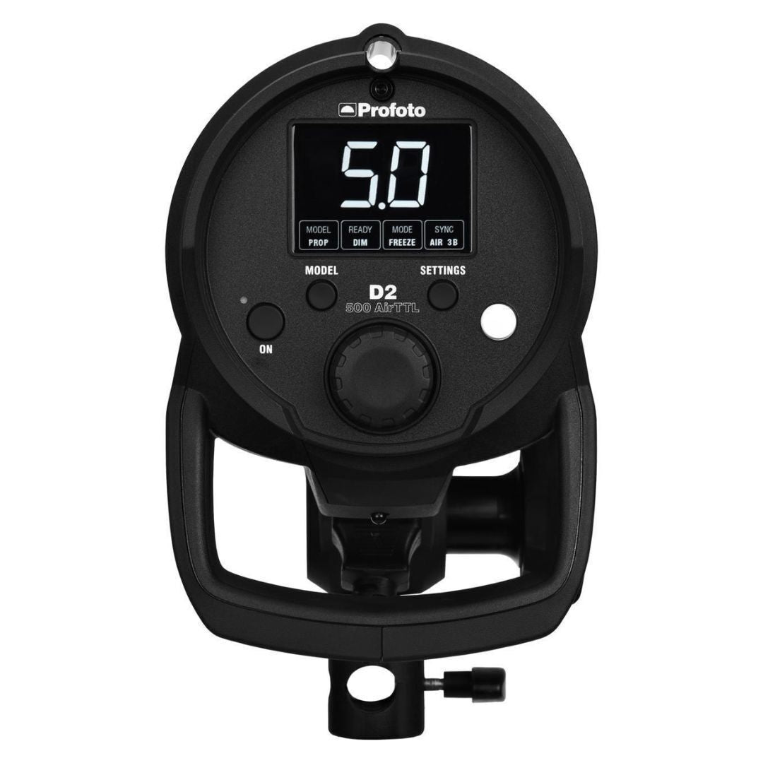 Profoto D2 500Ws AirTTL Monolight with Reﬂector and 300W Halogen Modeling Light (Refurbished)