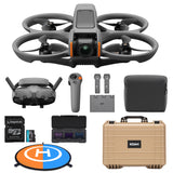 DJI Avata 2 Fly More Combo (Three Batteries) with DJI Avata 2 ND Filters Set (ND8/16/32）, 128GB Mi