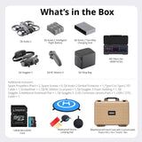 DJI Avata 2 Fly More Combo (Three Batteries) with DJI Avata 2 ND Filters Set (ND8/16/32）, 128GB Mi