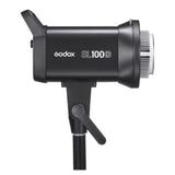 Godox SL100D Bowens Mount Adaptable Daylight LED Video Light with 2 Digital Dials (Black)