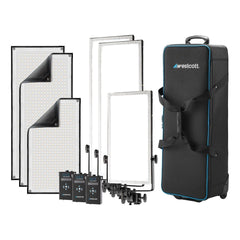Westcott Flex Cine Peter Hurley Bi-Color 3-Light Studio Kit with Adjustable Temperature