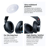 Sony MDR-M1 Professional Reference Monitor Headphones (Black) with Headphone Case Bundle