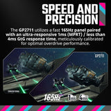 Cooler Master Tempest GP2711 27-Inch Gaming Monitor with Mini-LED Technology and HDR 1000 (Black)