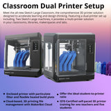 MakerBot Sketch Large 3D Classroom Bundle - 2 YR MakerCare