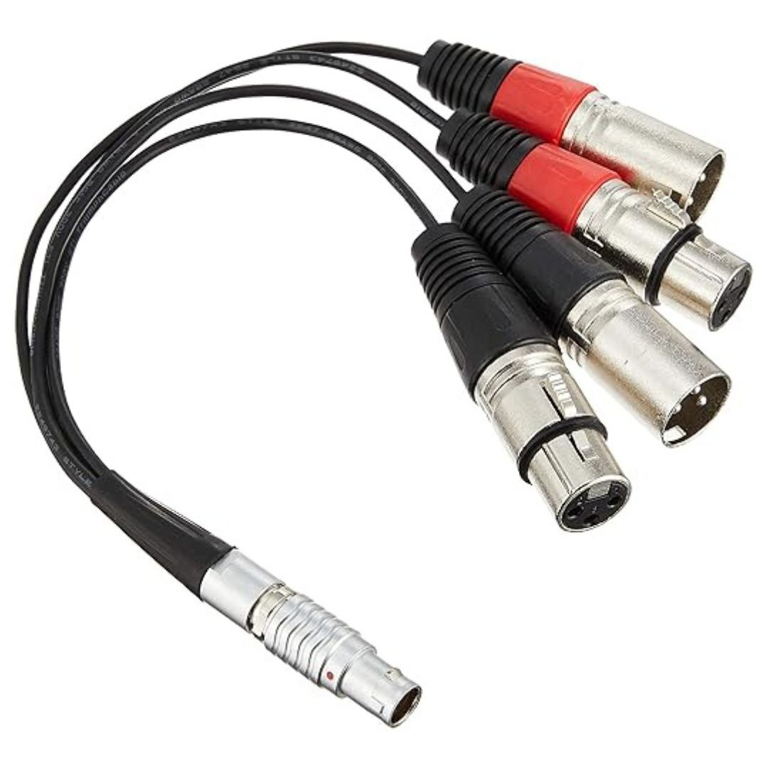 Atomos 10-Pin LEMO Type to XLR Breakout Cable for Shogun