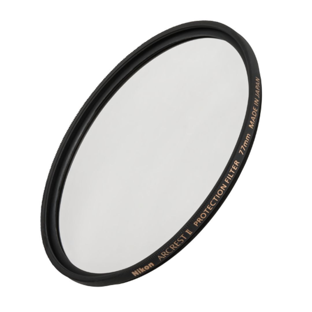 Nikon ARCREST II Lens Protection Filter with Zero-One Anti-Reflective Coating (77mm)