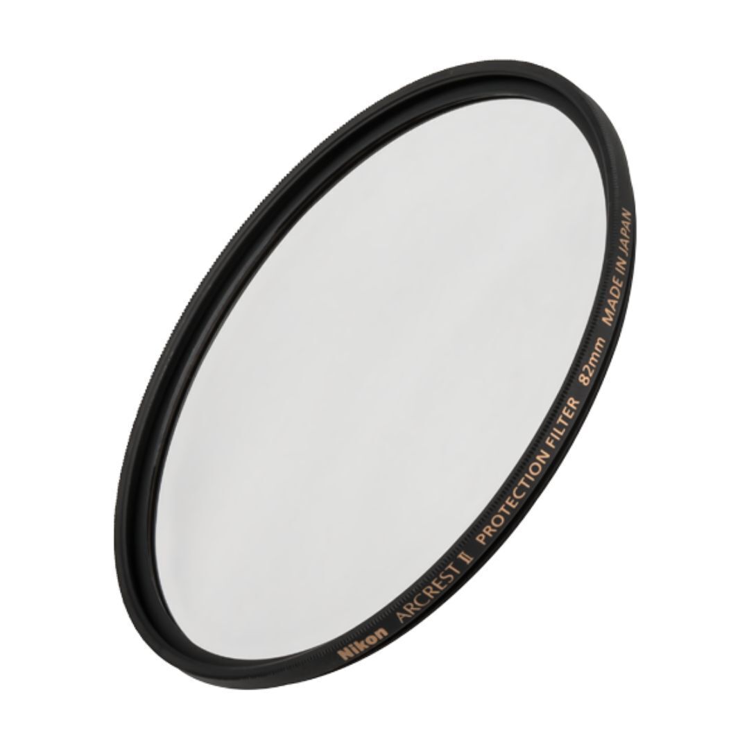 Nikon ARCREST II Lens Protection Filter with Zero-One Anti-Reflective Coating (82mm)