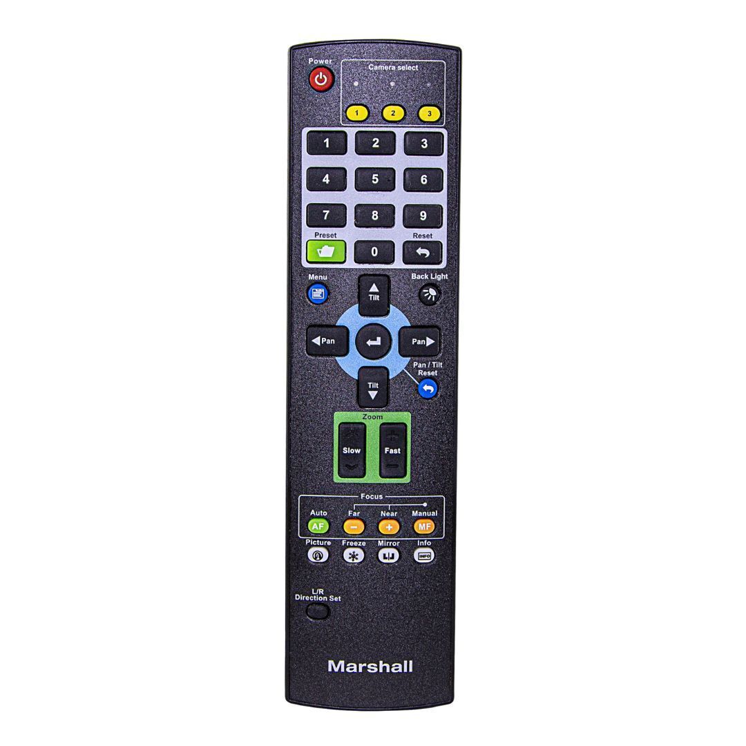 Marshall CV420e Compact UHD60fps 9.2-Megapixel Stream Camera with HDMI, IP, and USB (Black)