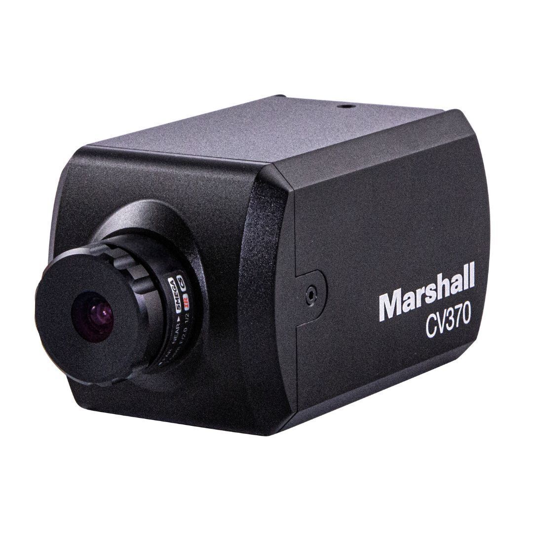 Marshall CV370 Compact Network Streaming 2.13MP POV Camera with NDI HX3, SRT, and HDMI